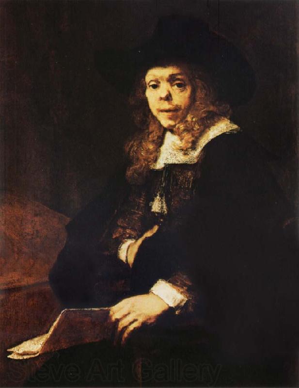 Rembrandt van rijn Portrait of Gerard de Lairesse Germany oil painting art